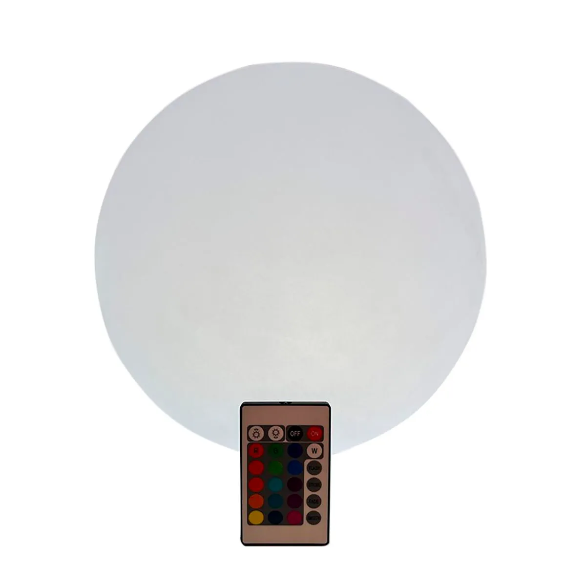 Lampada ad energia solare DKD Home Decor Bianco (30 x 30 x 30 cm)