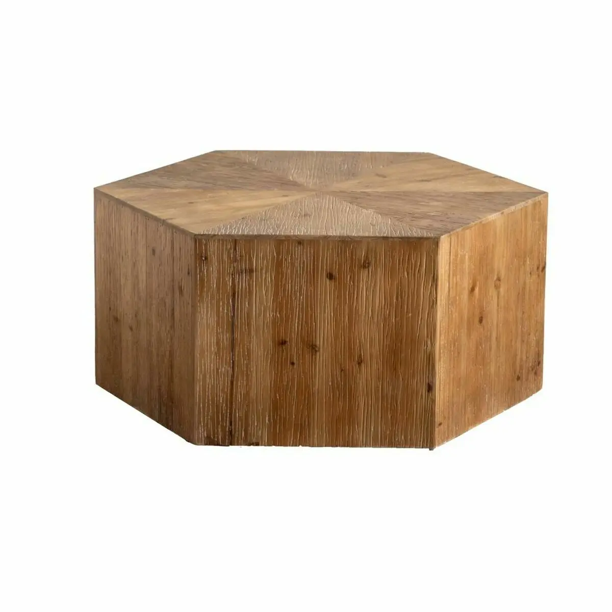 Tavolo aggiuntivo DKD Home Decor Marrone Naturale Marrone Chiaro Legno 80 x 80 x 36 cm 80 x 69 x 36 cm