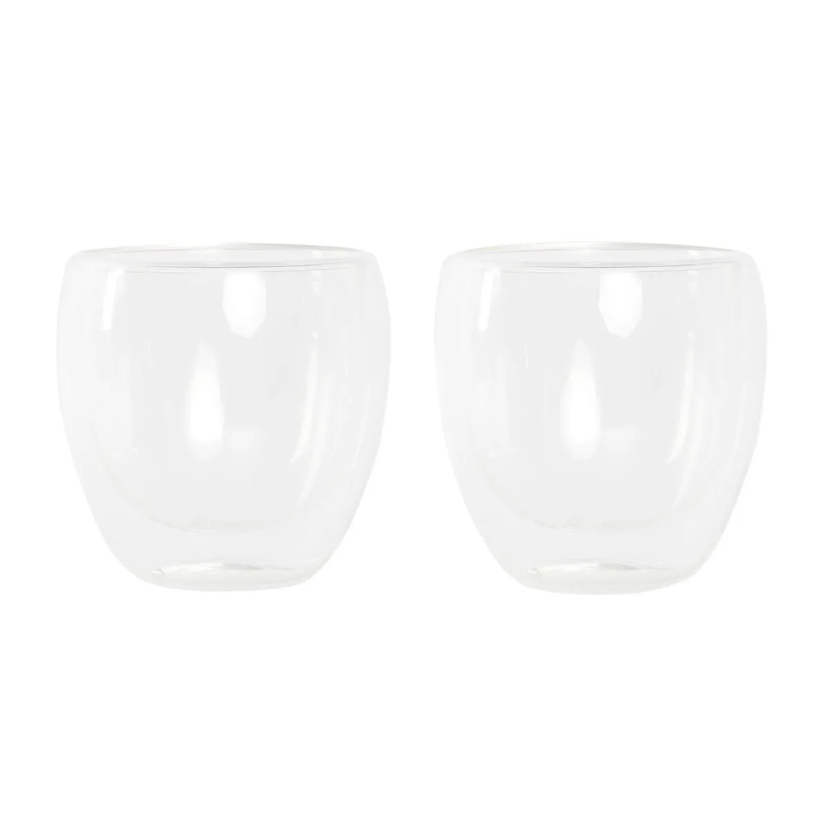 Set di Bicchieri DKD Home Decor 250 ml 8,3 x 8,3 x 8,9 cm