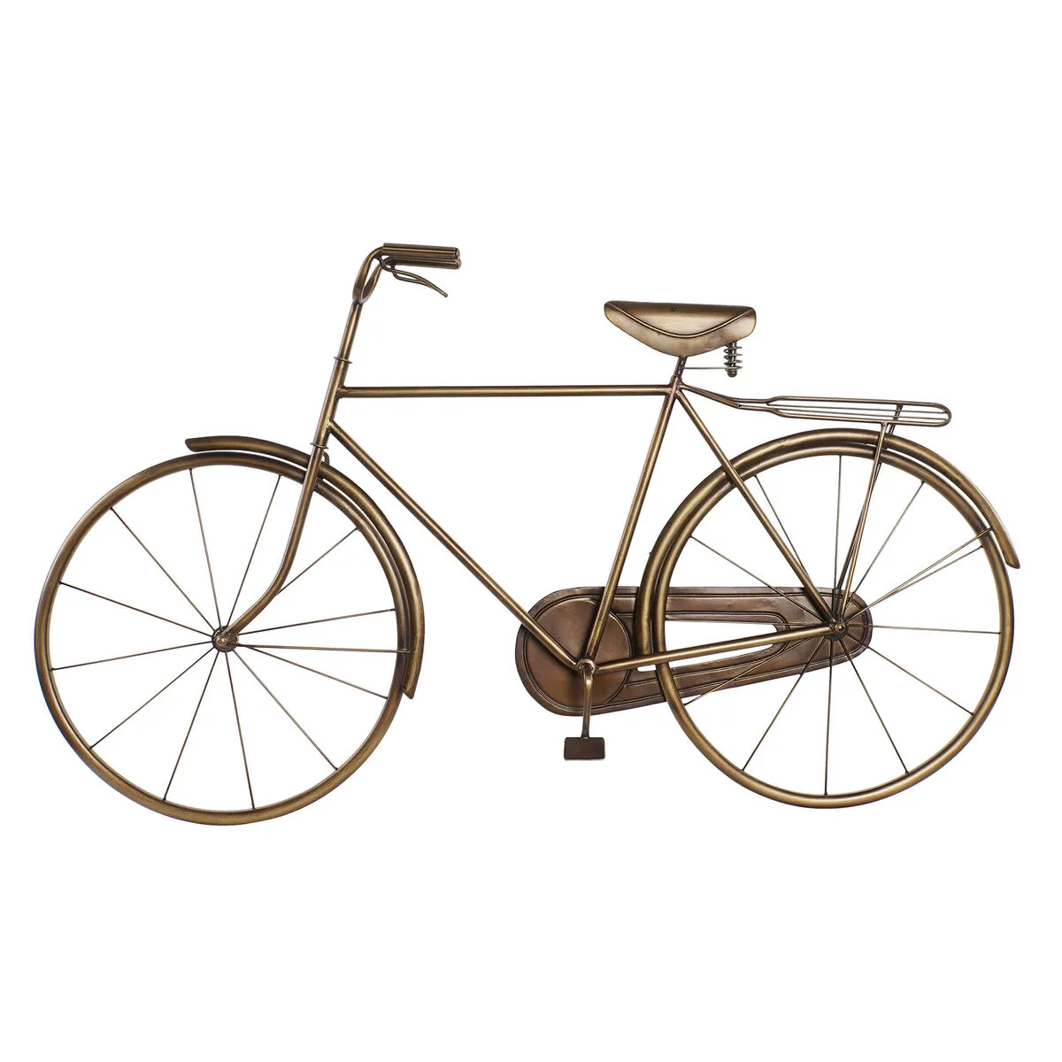 Statua Decorativa DKD Home Decor Dorato Bicicletta Loft 108 x 8 x 63 cm