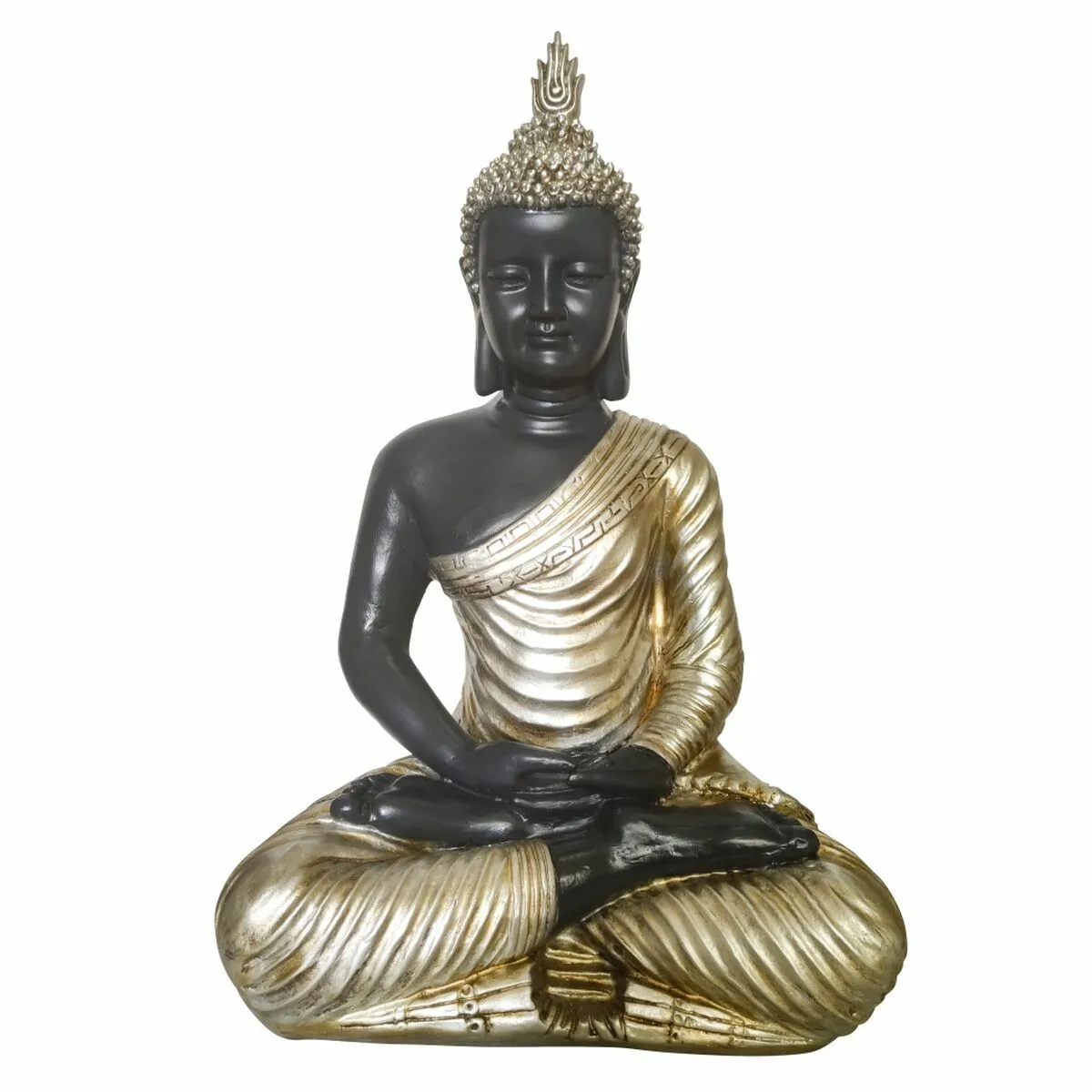 Statua Decorativa DKD Home Decor Dorato Buddha Resina (31 x 22 x 49 cm)