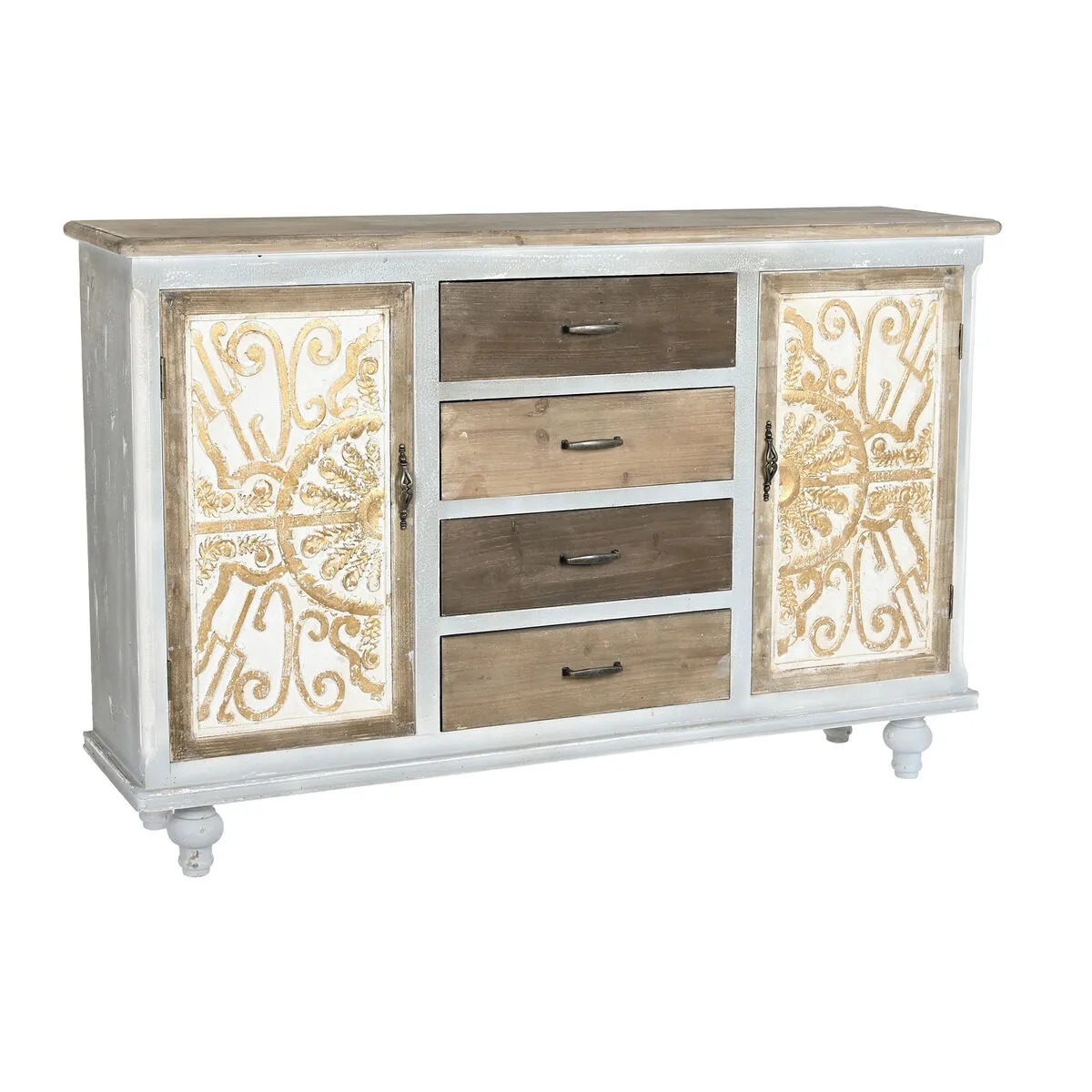 Credenza DKD Home Decor Abete Legno MDF (155 x 36 x 101,5 cm)