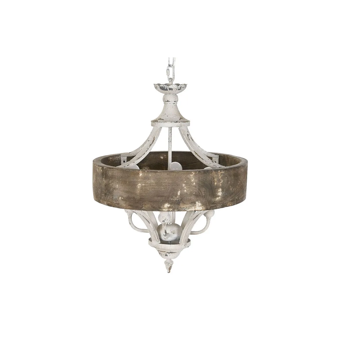 Lampadario DKD Home Decor Abete Metallo Vintage (46 x 46 x 58 cm)