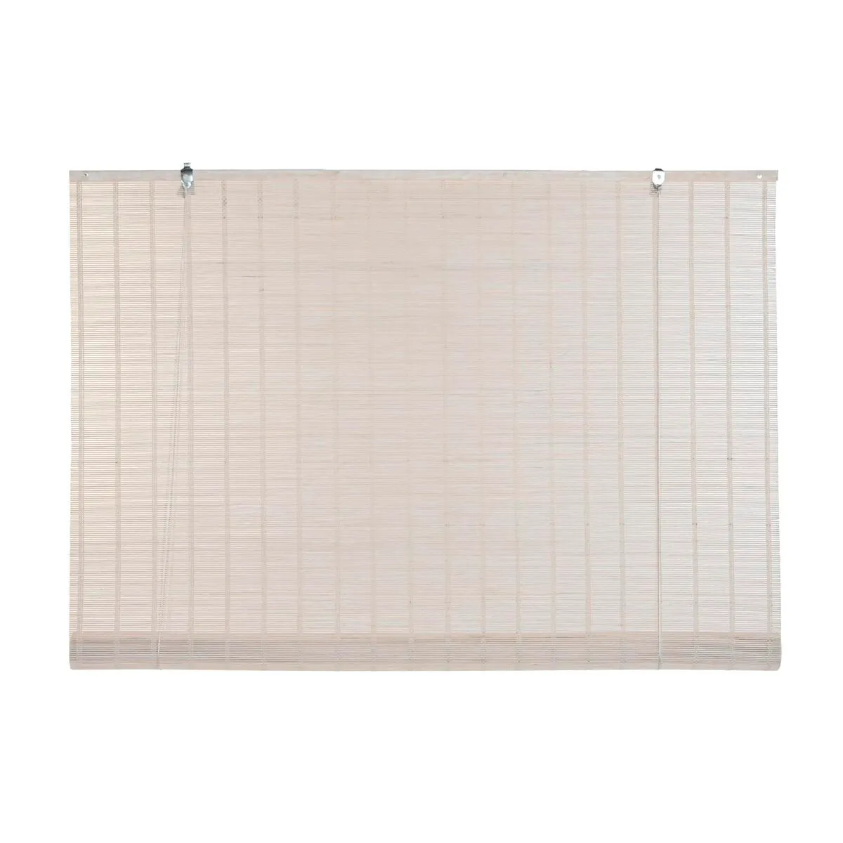 Store a rullo DKD Home Decor Verniciato Bianco Bambù 120 x 2 x 230 cm