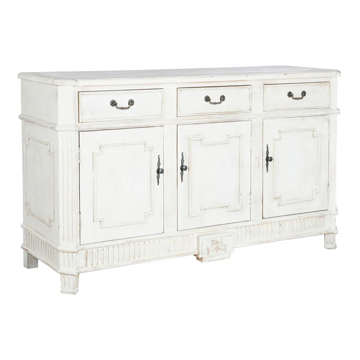 Credenza DKD Home Decor Bianco 160 x 45 x 90 cm Pino