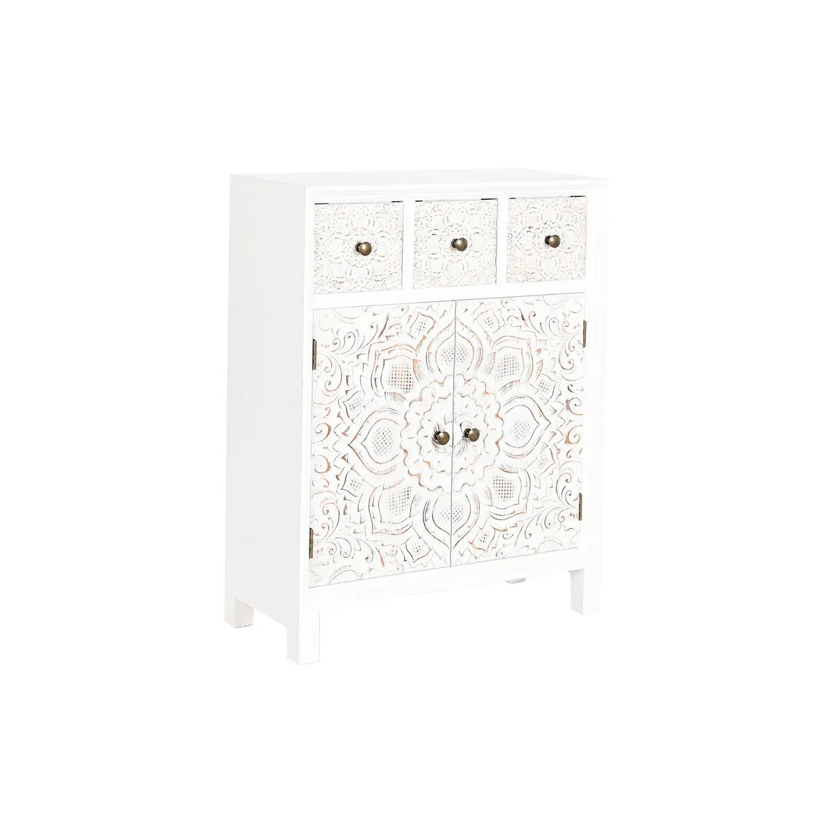 Credenza DKD Home Decor Abete Bianco 63 x 26 x 82 cm Legno MDF