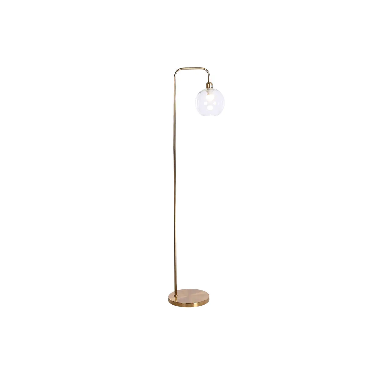 Lampada da Terra DKD Home Decor Dorato Metallo Cristallo 50 W 220 V 35 x 25 x 155 cm