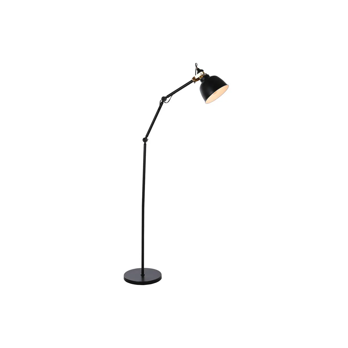 Lampada da Terra DKD Home Decor 46 x 25 x 150 cm Nero Metallo 220 V 50 W