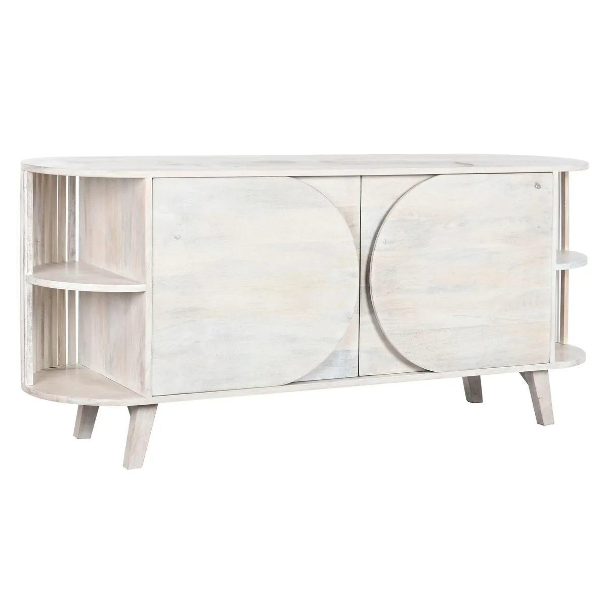 Credenza DKD Home Decor Bianco Legno di mango (150 x 40 x 65 cm)