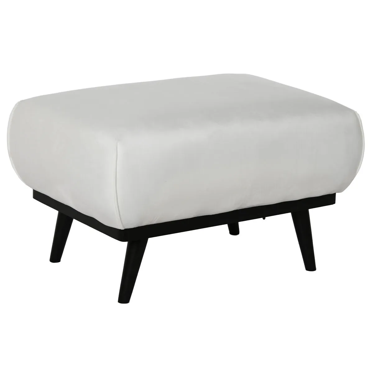 Panca DKD Home Decor Bianco Nero 70 x 50 x 42 cm