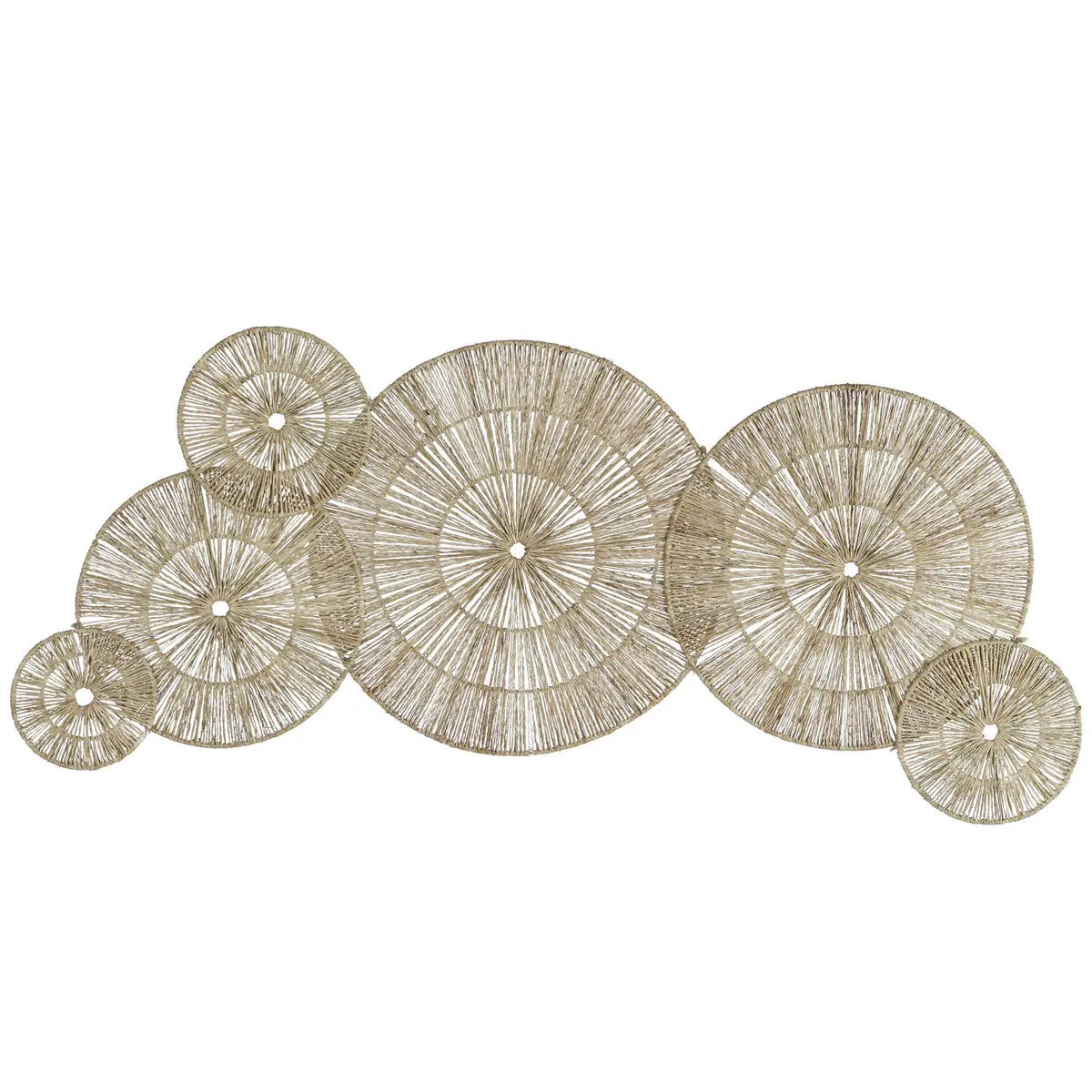 Decorazione da Parete DKD Home Decor Marrone Naturale Tropicale 115 x 1 x 45 cm