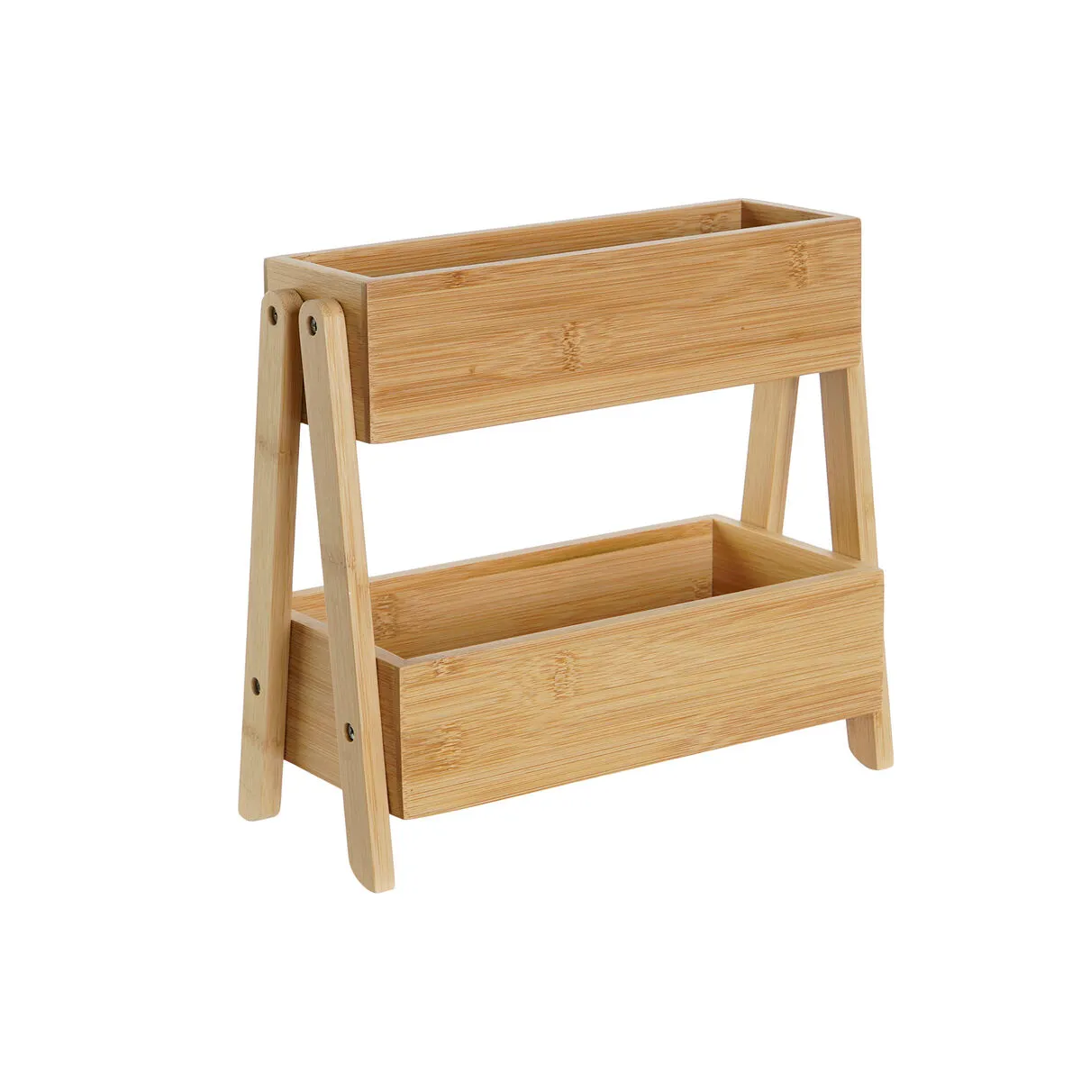 Mensole DKD Home Decor Legno Bambù 27 x 12 x 25 cm