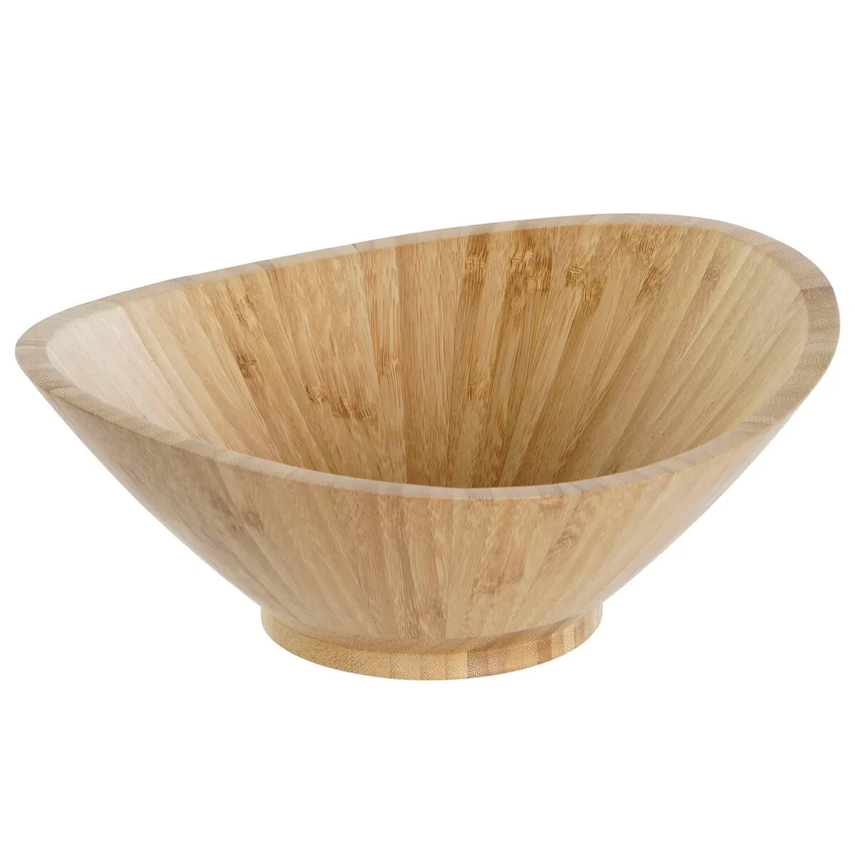 Ciotola DKD Home Decor Naturale Bambù 24,6 x 22,5 x 9,5 cm