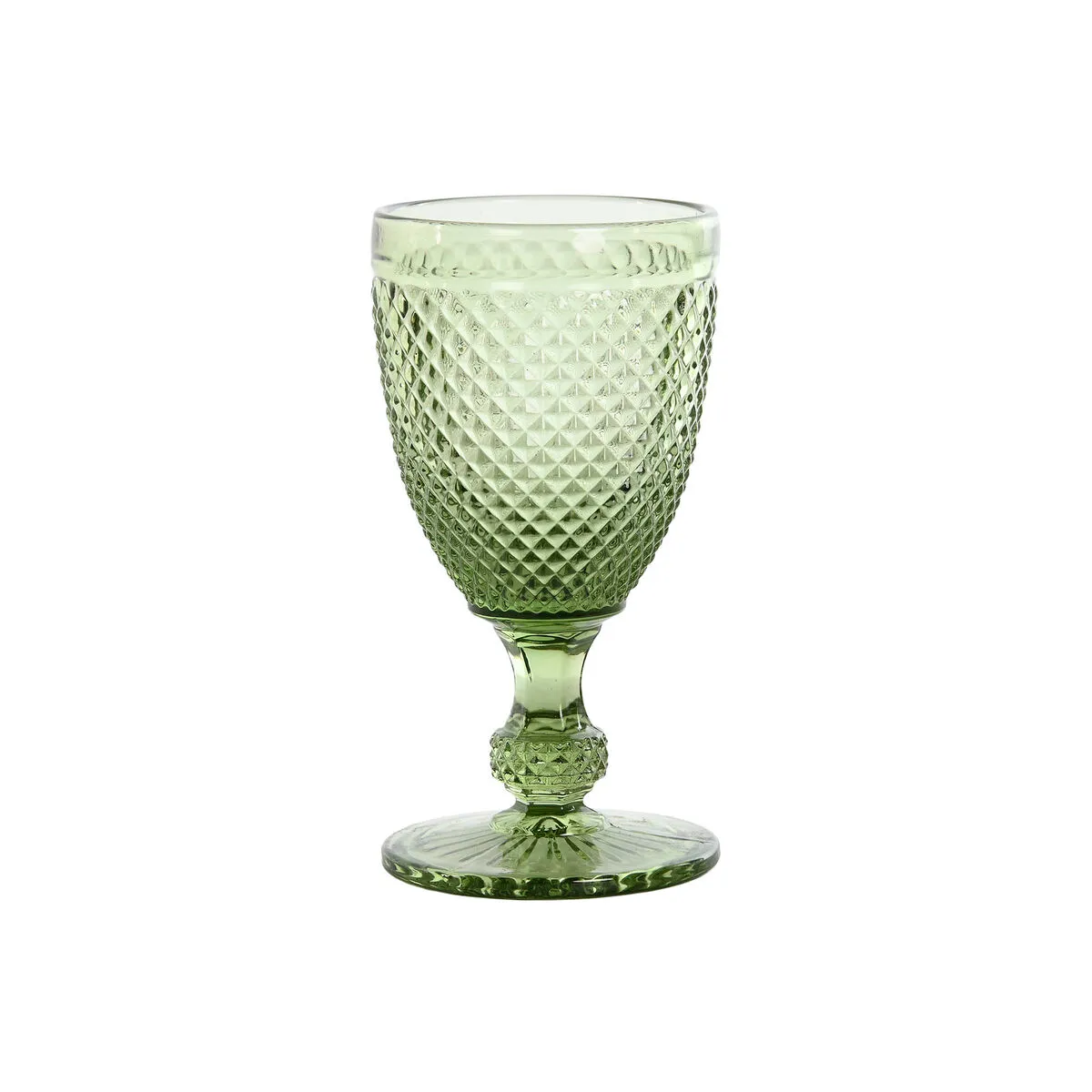 Set di Bicchieri DKD Home Decor Verde Cristallo 240 ml