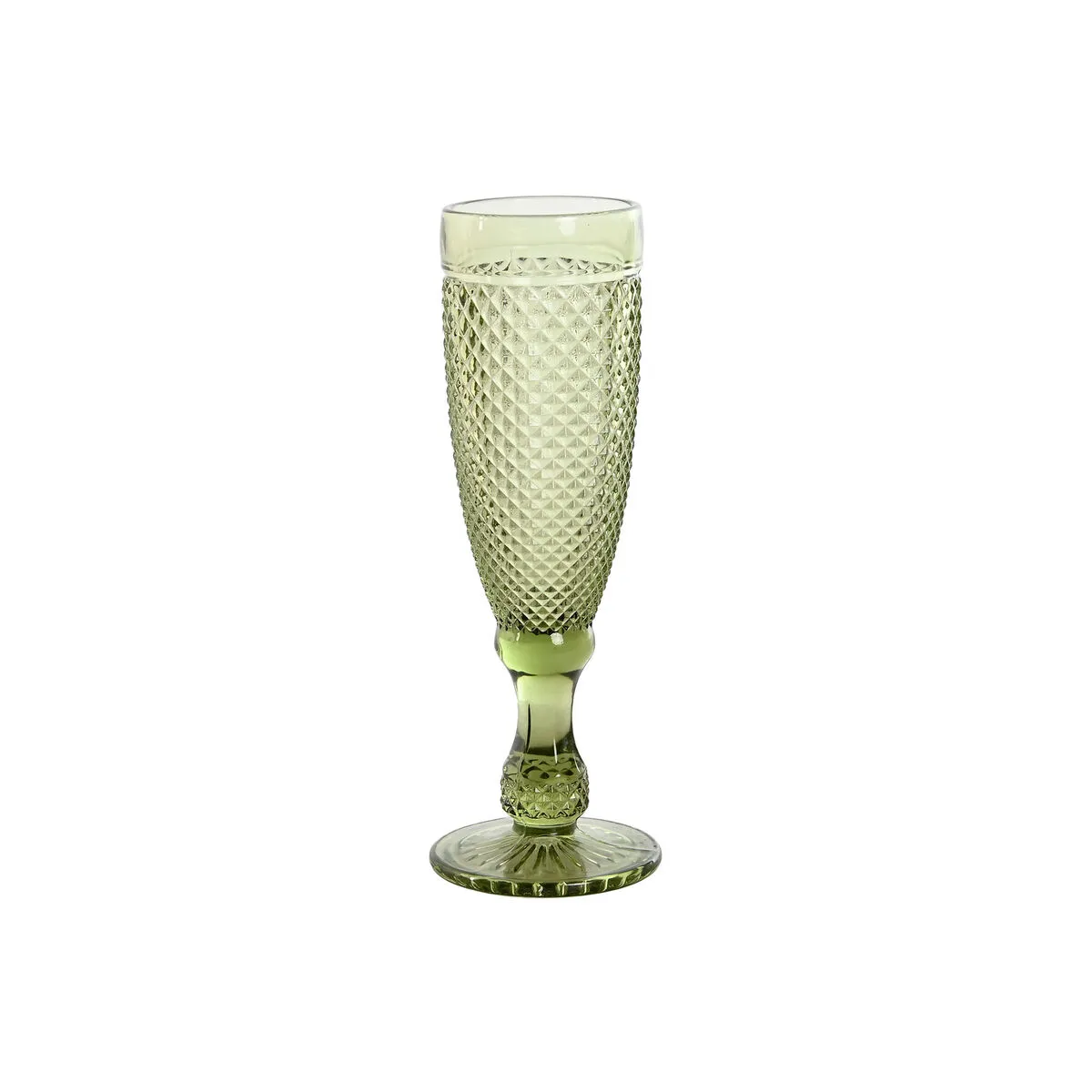 Set di Bicchieri DKD Home Decor Verde Cristallo 150 ml