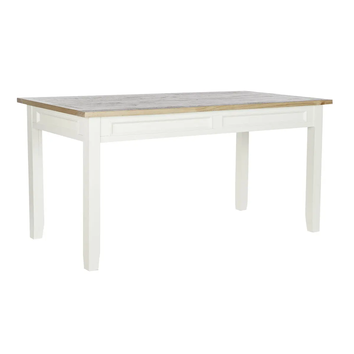 Tavolo da Pranzo DKD Home Decor Marrone Beige Legno di paulownia 160 x 80 x 79 cm