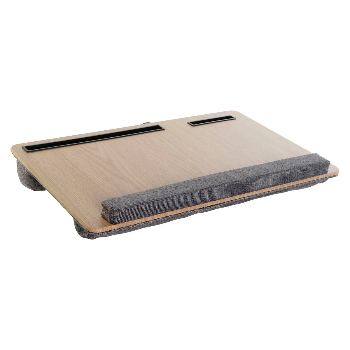 Vassoio Home ESPRIT Poliestere Legno MDF 55 x 35 x 7 cm