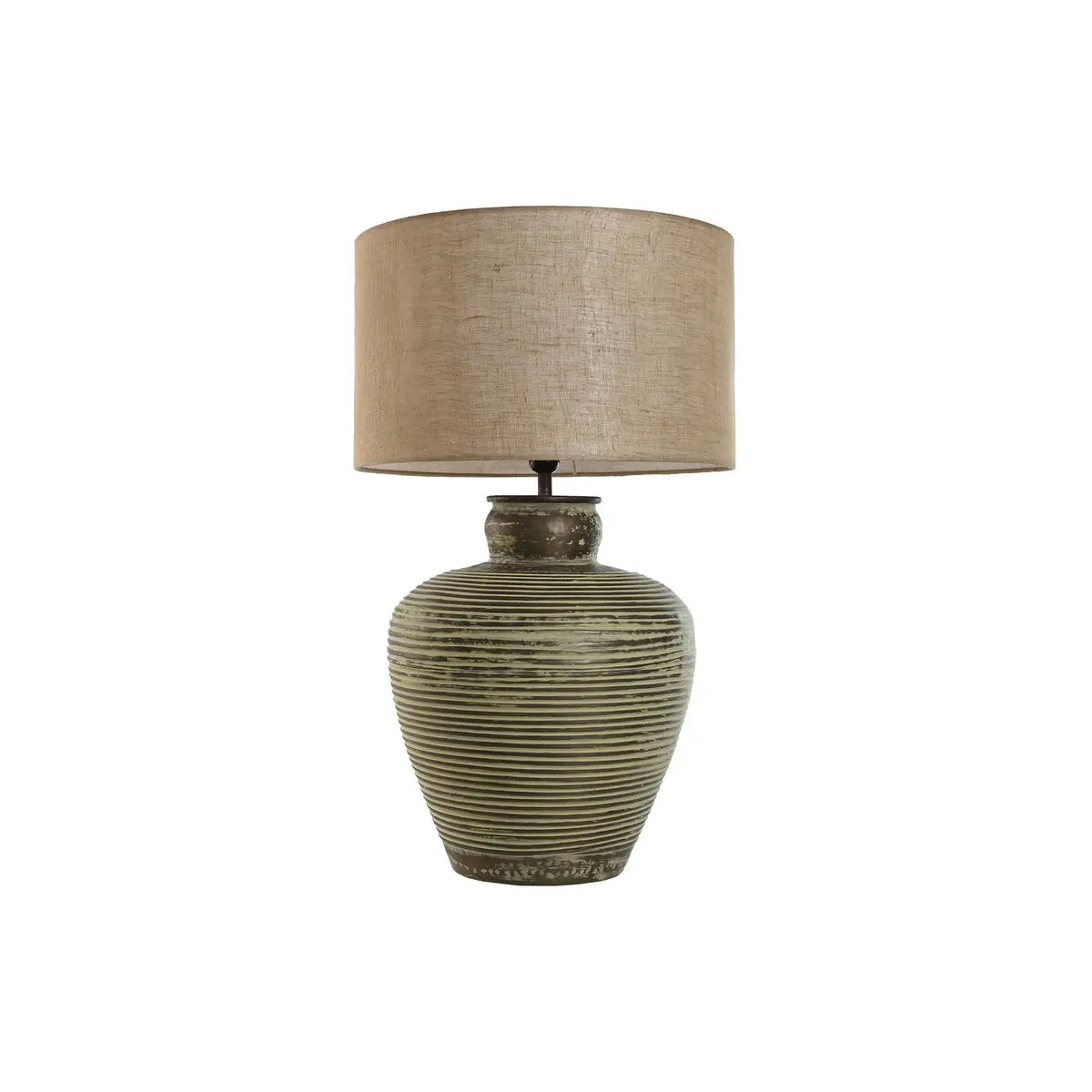 Lampada da tavolo Home ESPRIT Verde Alluminio 50 W 220 V 42 x 42 x 69,5 cm