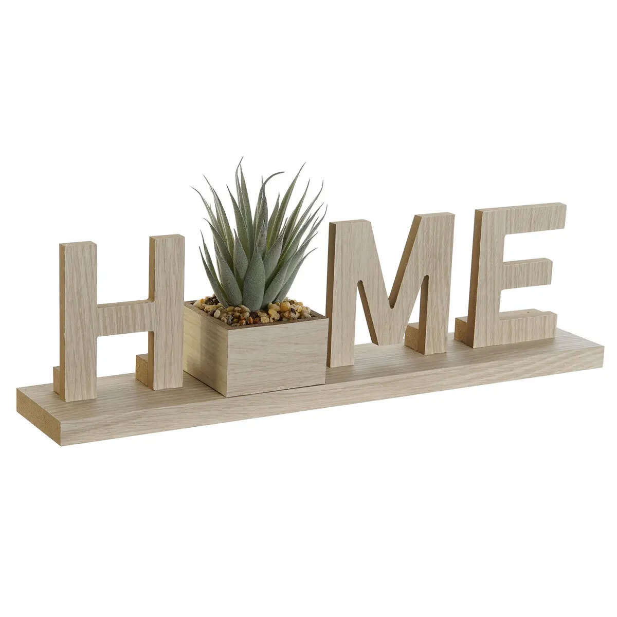 Statua Decorativa Home ESPRIT Verde Naturale 40 x 7 x 16 cm