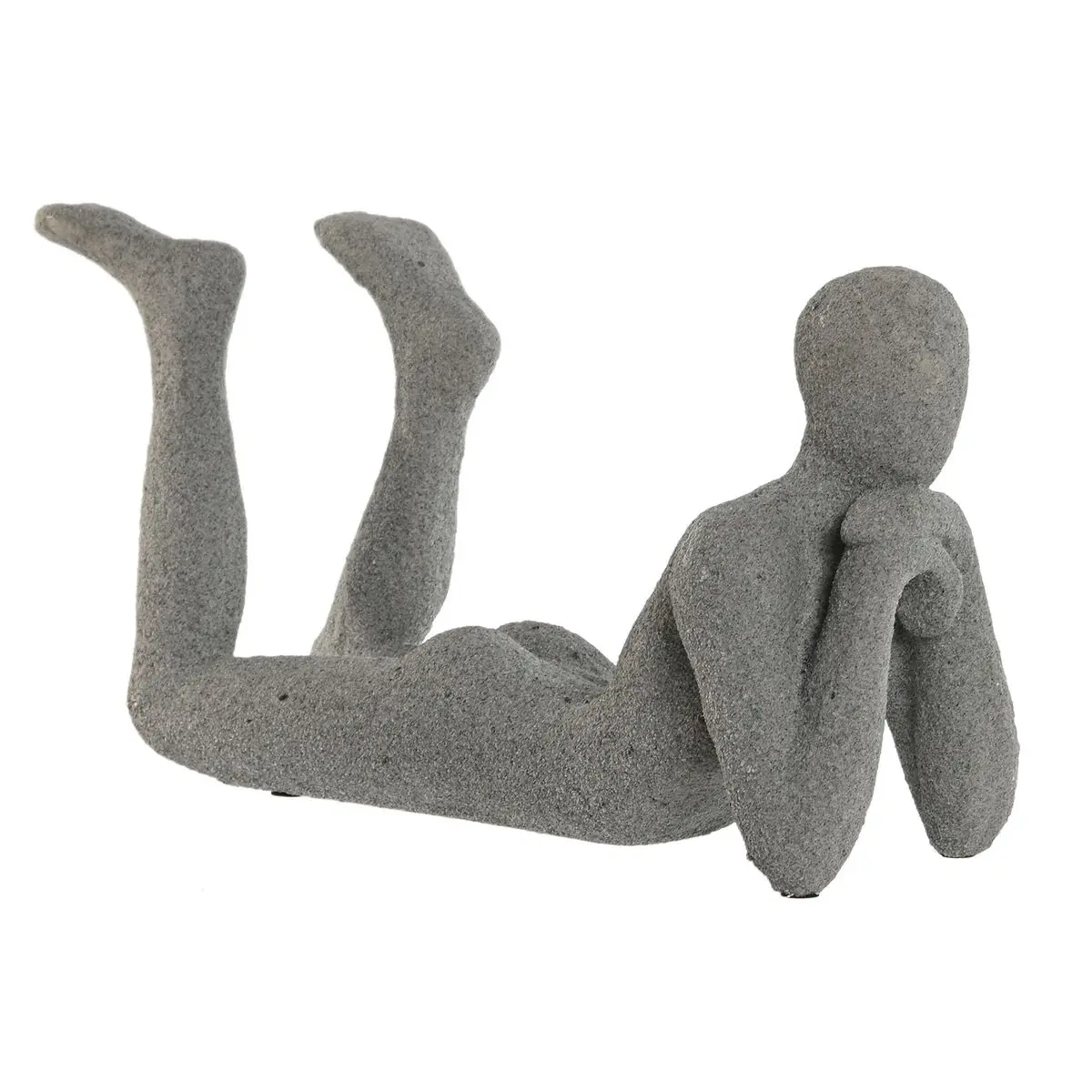 Statua Decorativa Home ESPRIT Grigio 39 x 13,5 x 20,8 cm