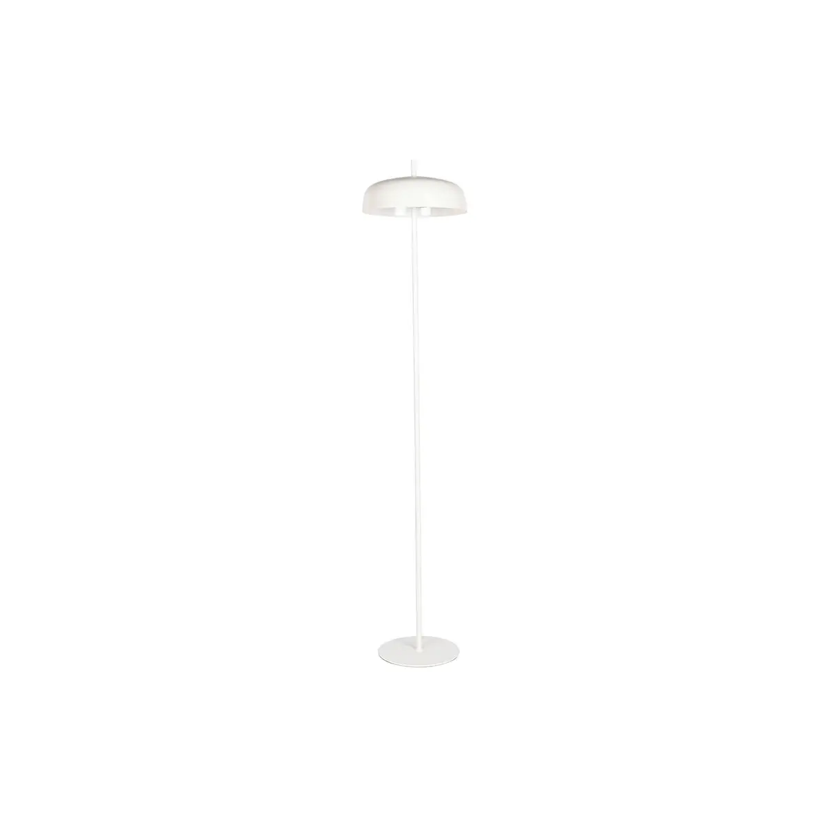 Lampada da Terra Home ESPRIT Bianco Metallo 50 W 220 V 30 x 30 x 150 cm