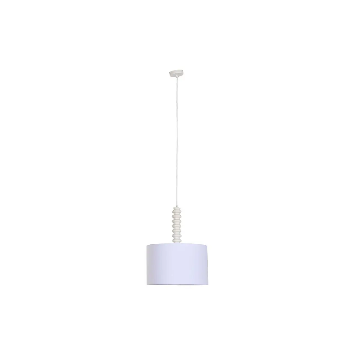 Lampadario Home ESPRIT Bianco Ferro 40 x 40 x 50 cm