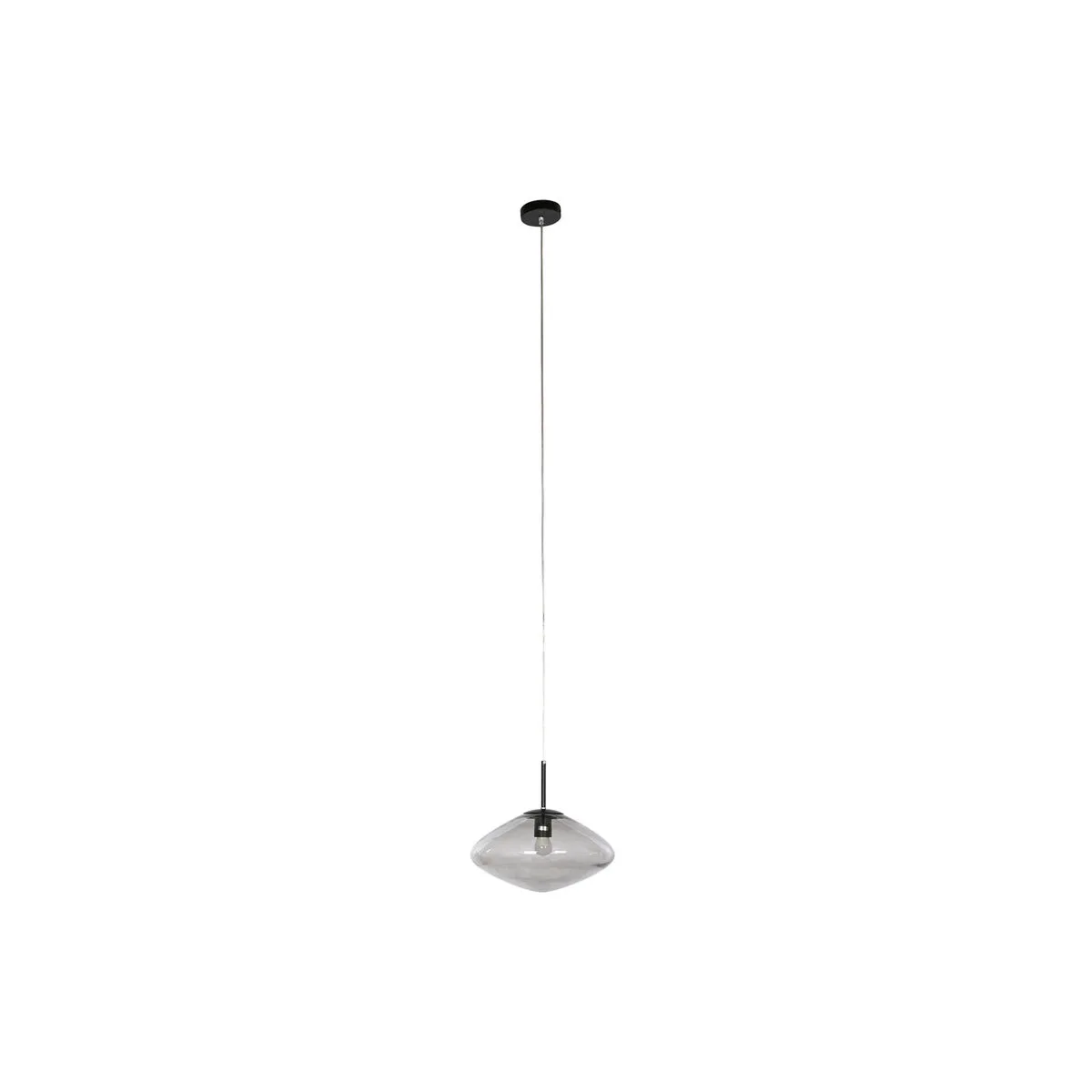 Lampadario Home ESPRIT Grigio Cristallo 50 W 36 x 36 x 20 cm