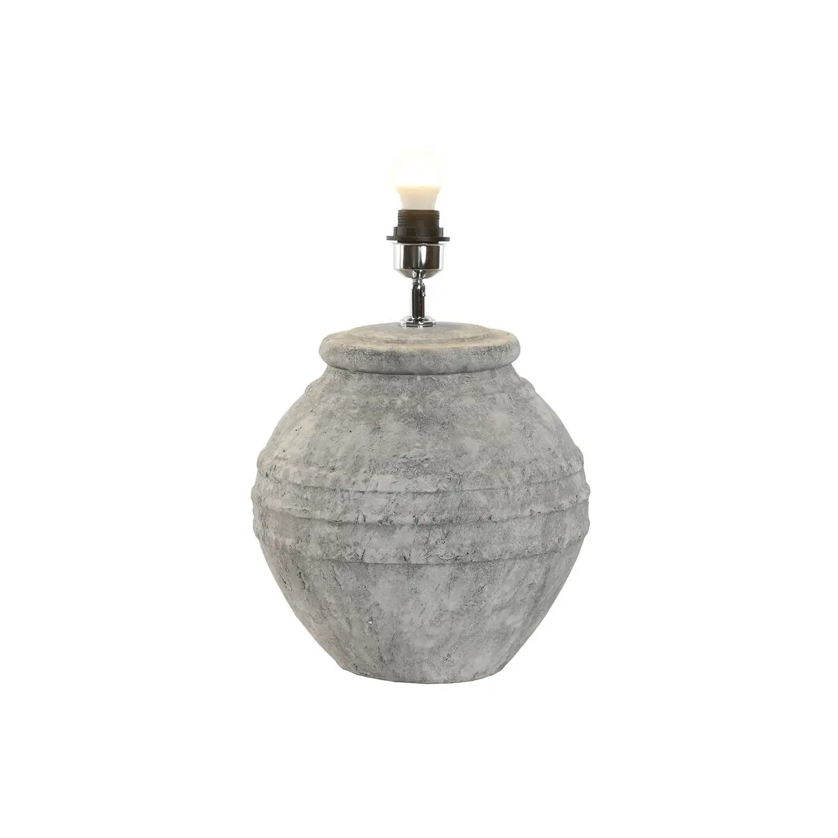 Lampada da tavolo Home ESPRIT Grigio Cemento 31 x 31 x 39 cm