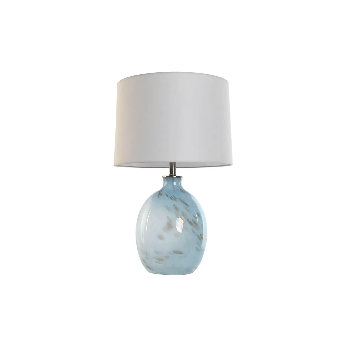 Lampada da tavolo Home ESPRIT Azzurro Bianco Cristallo 50 W 220 V 40 x 40 x 66 cm