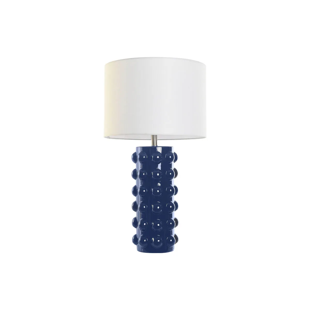 Lampada da tavolo Home ESPRIT Azzurro Bianco Gres 50 W 220 V 40 x 40 x 74 cm