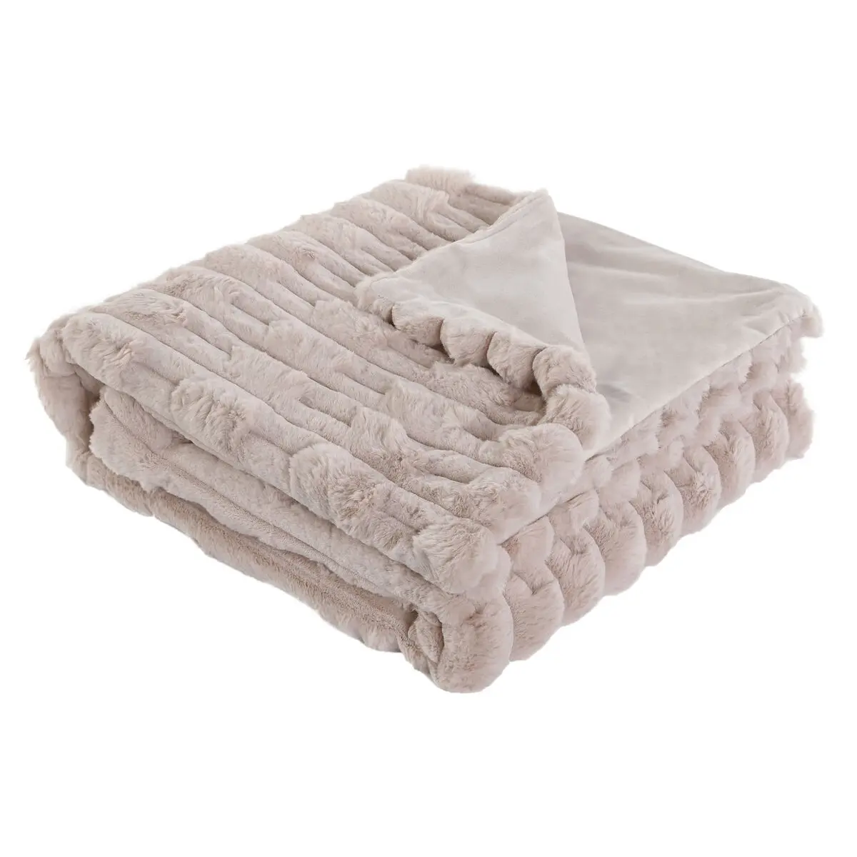 Coperta Home ESPRIT Malva 130 x 170 cm