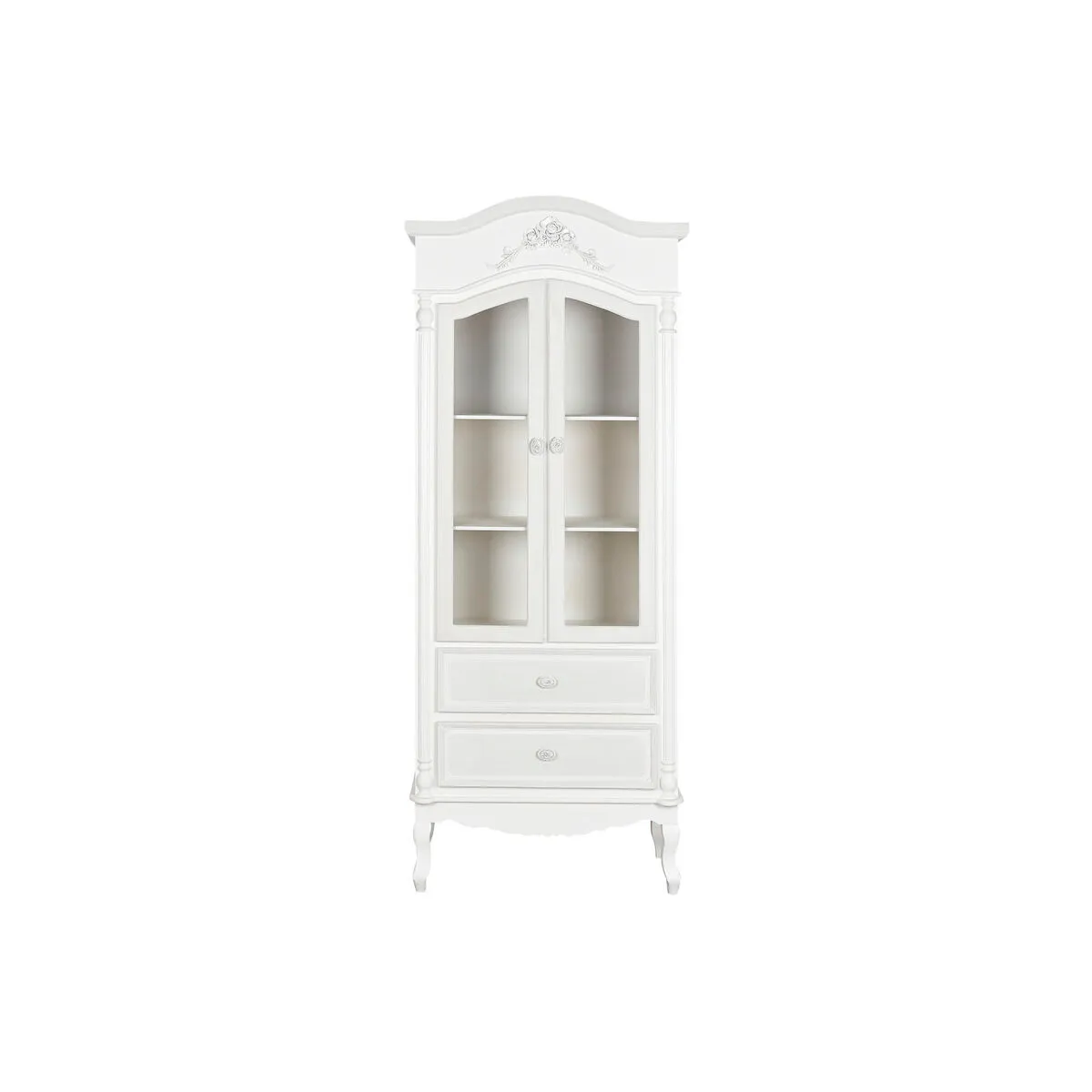 Stand Espositore Home ESPRIT Legno Cristallo 76 x 39 x 193 cm