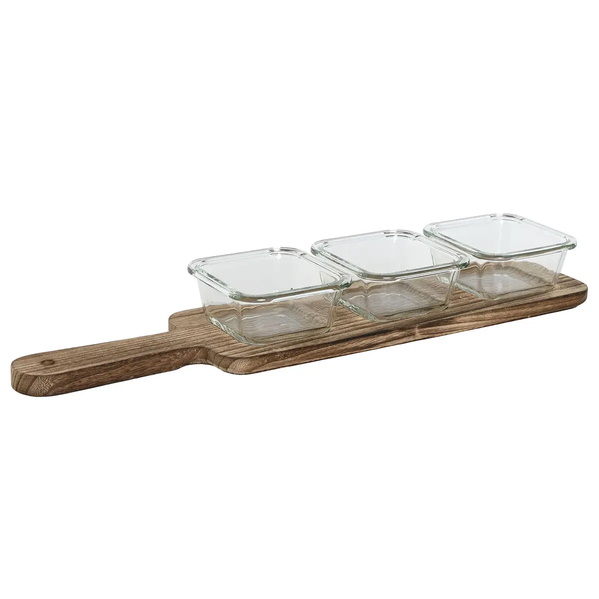 Vassoio per aperitivi Home ESPRIT Naturale 140 ml 43 x 10 x 5,5 cm