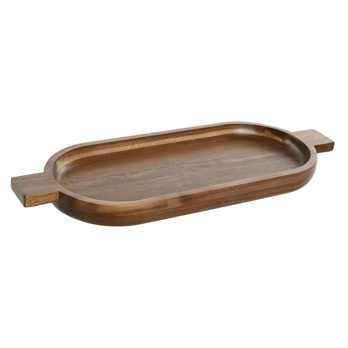 Vassoio per aperitivi Home ESPRIT Naturale Acacia 48,5 x 18 x 3,5 cm