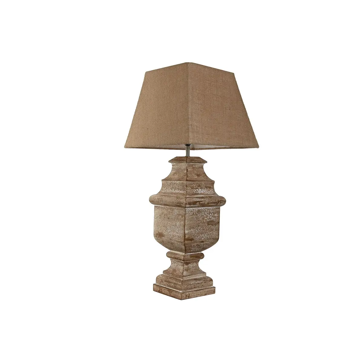 Lampada da tavolo Home ESPRIT Marrone Beige 50 W 220 V 35 x 35 x 83 cm