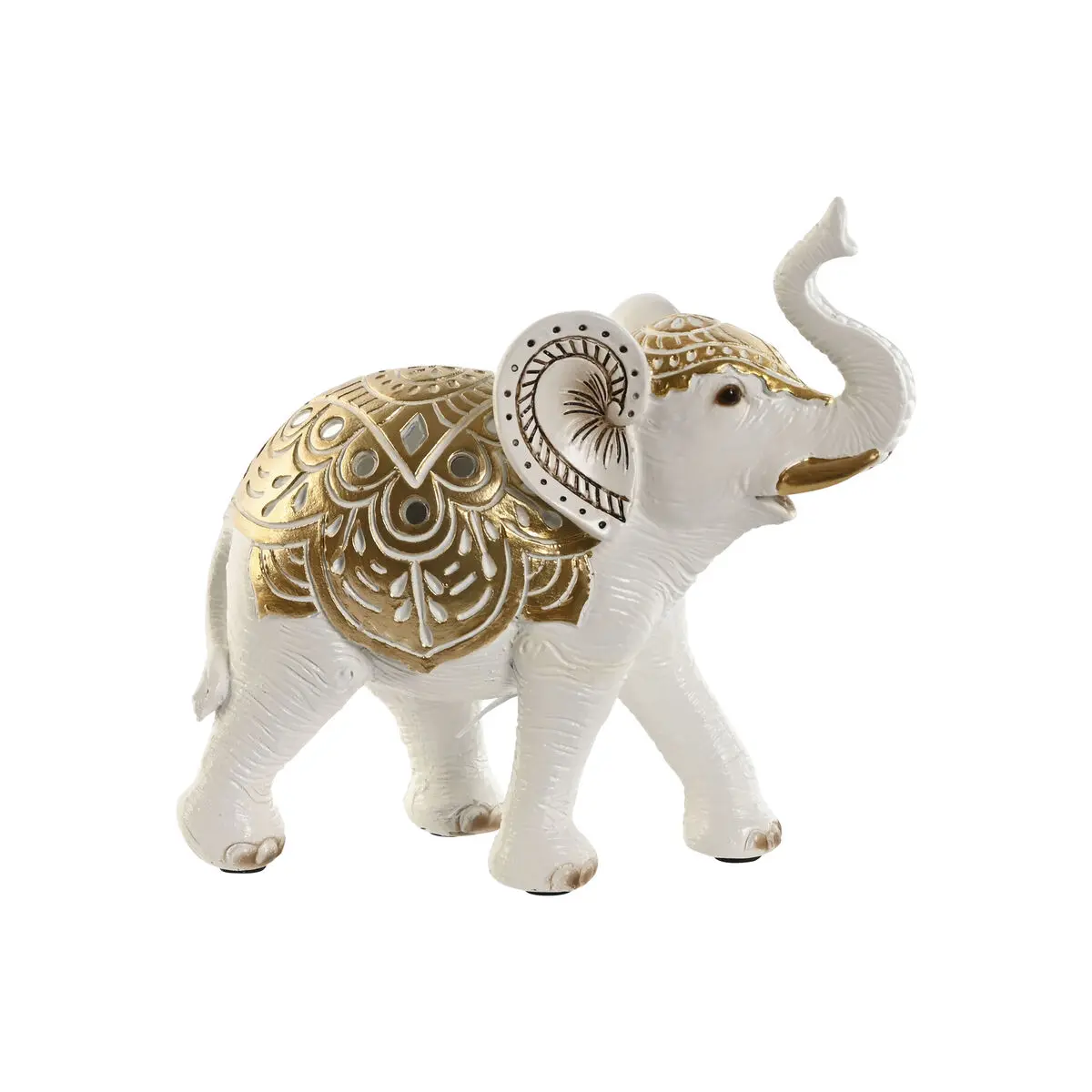 Statua Decorativa Home ESPRIT Dorato Elefante 15 x 6 x 14 cm