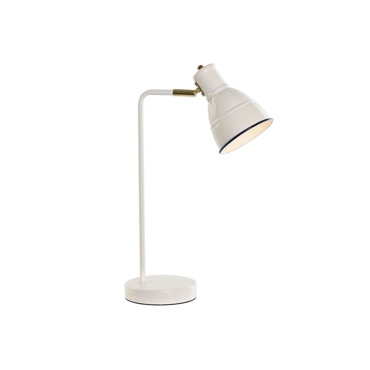 Lampada da tavolo Home ESPRIT Azzurro Bianco Metallo Alluminio 220 V 23 x 11 x 40 cm