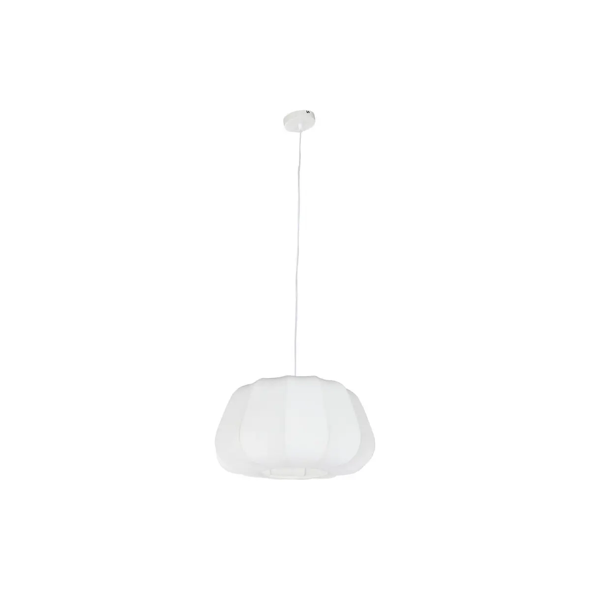 Lampadario Home ESPRIT Bianco Metallo 50 W 40 x 40 x 25 cm