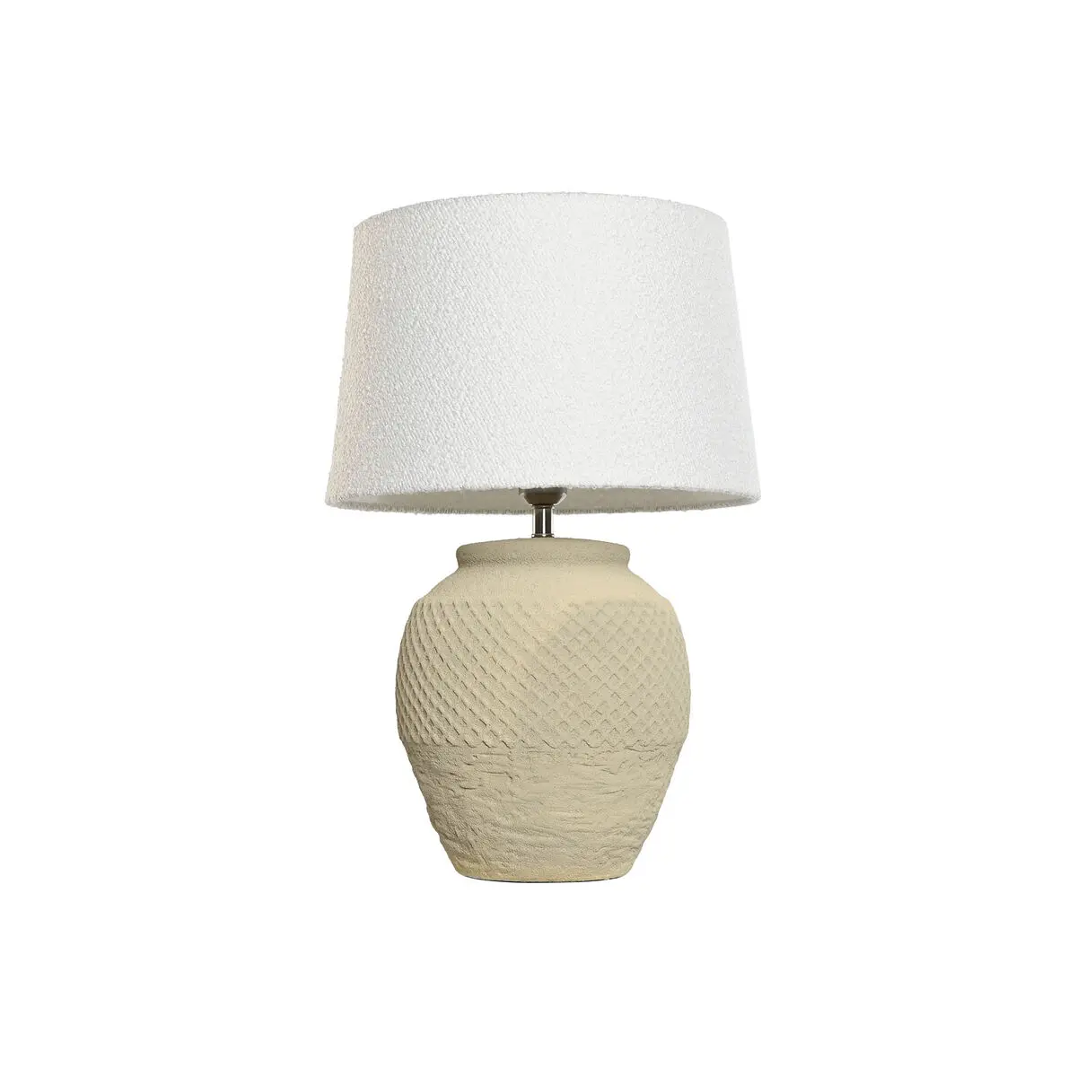 Lampada da tavolo Home ESPRIT Bianco Ceramica 50 W 220 V 40 x 40 x 60 cm