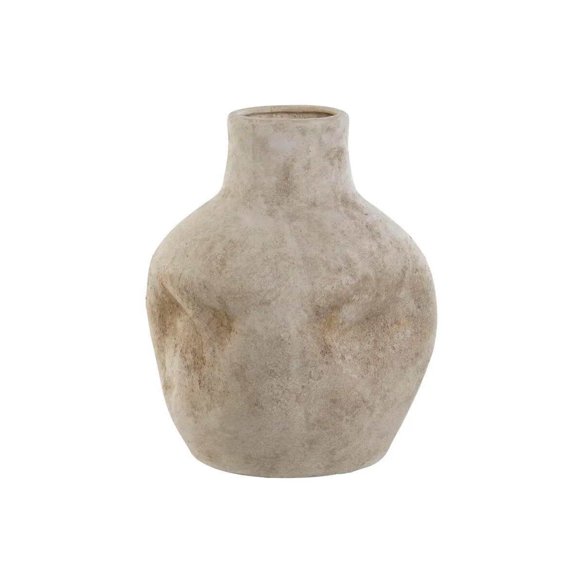 Vaso Home ESPRIT Marrone Ceramica Orientale Finitura invecchiata 20 x 20 x 31 cm