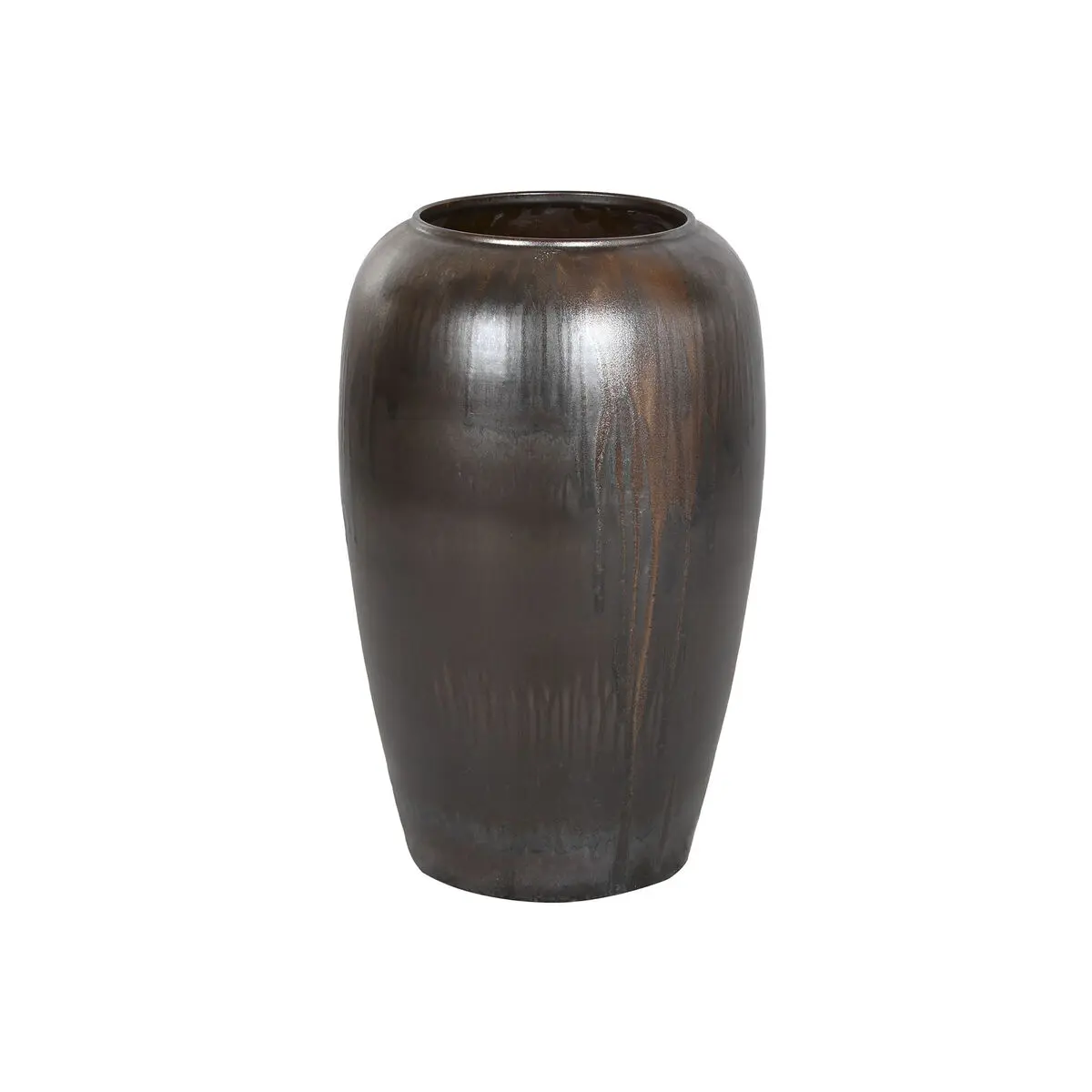 Vaso Home ESPRIT Marrone scuro Ceramica 38 x 38 x 60 cm