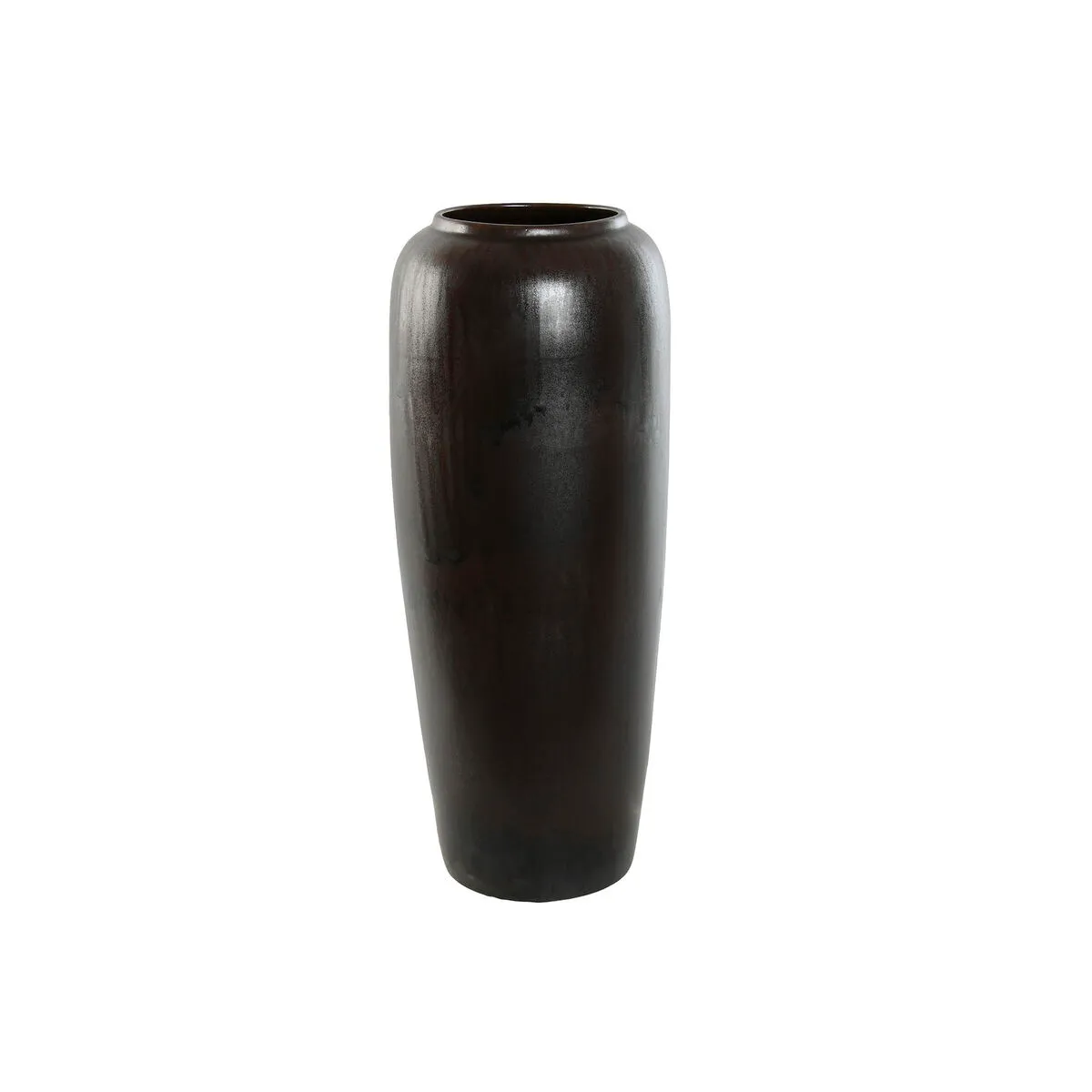 Vaso Home ESPRIT Marrone scuro Ceramica 20 x 20 x 50 cm