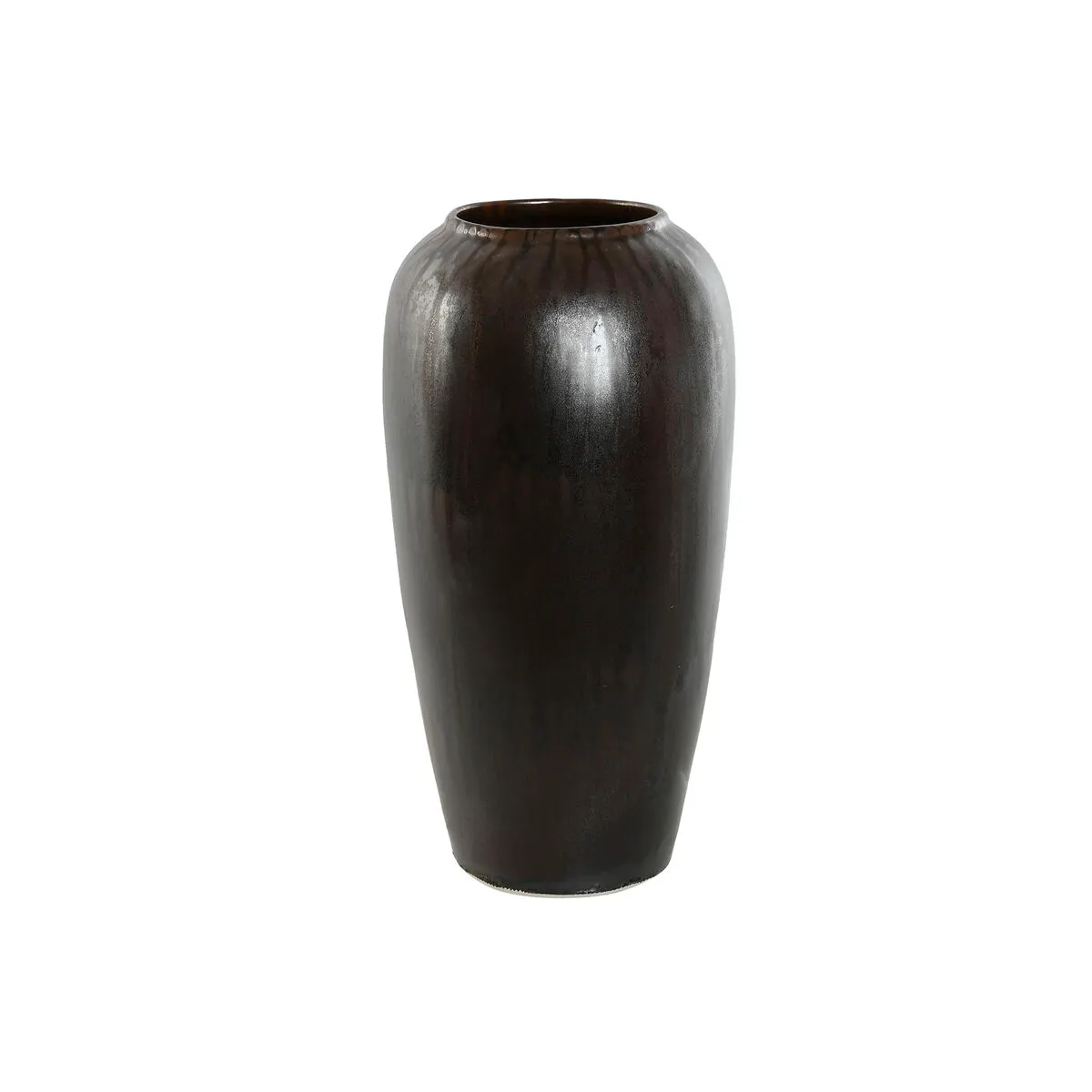 Vaso Home ESPRIT Marrone scuro Ceramica 16 x 16 x 31 cm