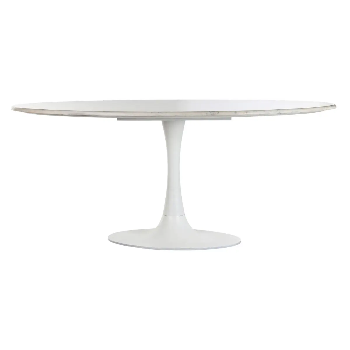 Tavolo da Pranzo Home ESPRIT Bianco Metallo Marmo 180 x 100 x 76 cm