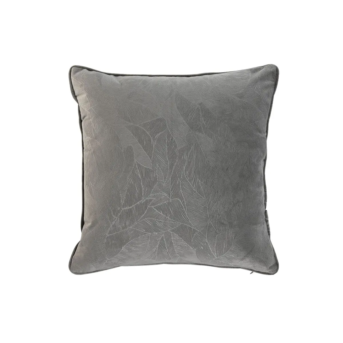 Cuscino Home ESPRIT Grigio chiaro 45 x 45 cm