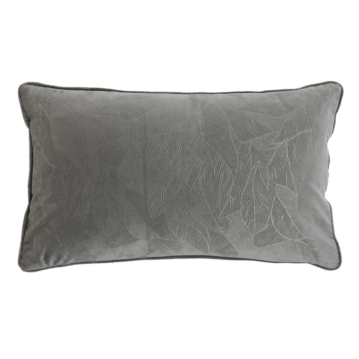 Cuscino Home ESPRIT Grigio chiaro 50 x 30 cm