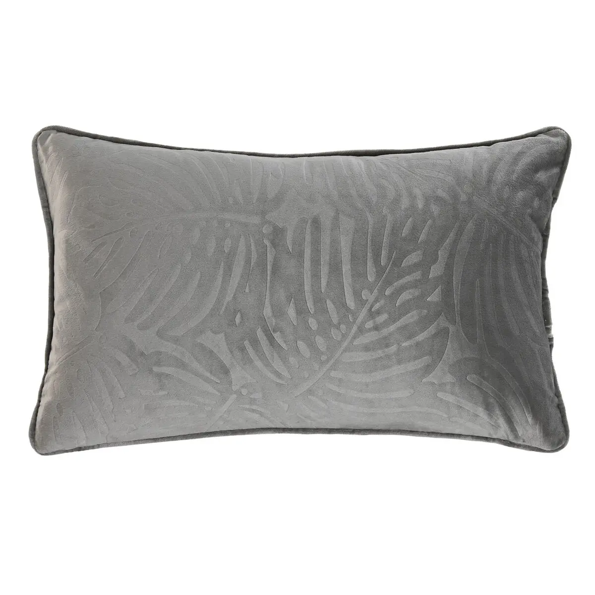 Cuscino Home ESPRIT Grigio chiaro 50 x 30 cm