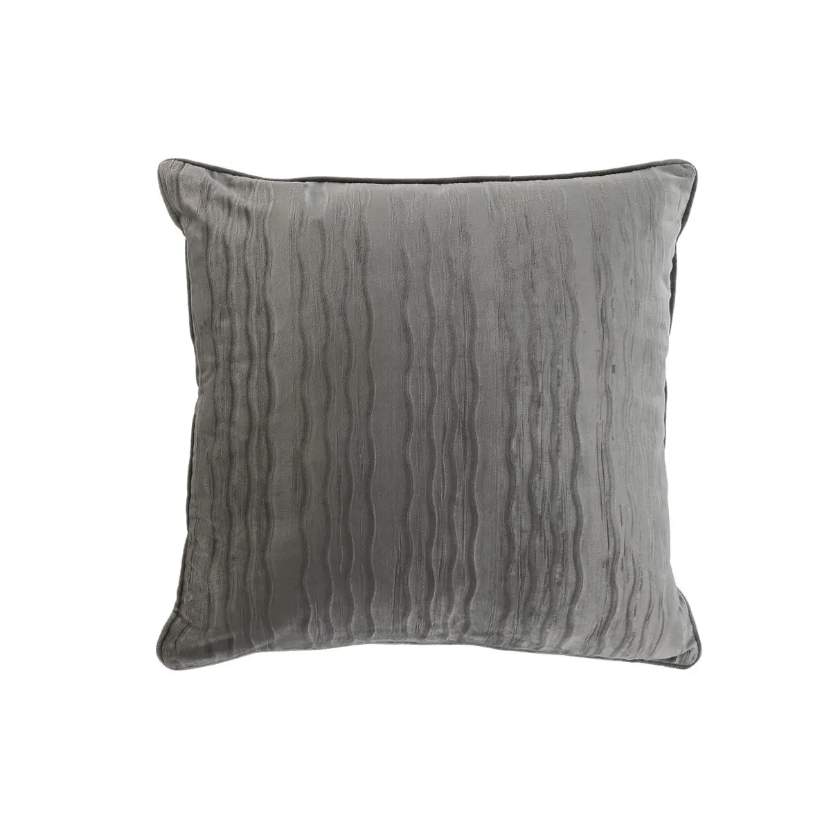 Cuscino Home ESPRIT Grigio chiaro 45 x 45 cm