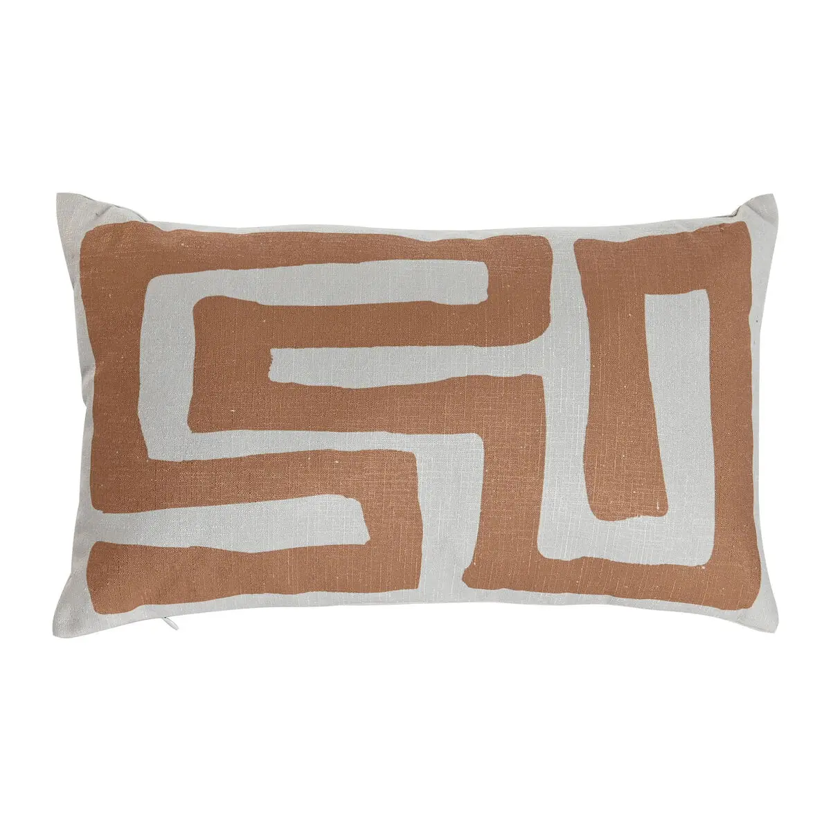 Cuscino Home ESPRIT Beige Senape Boho 50 x 30 cm