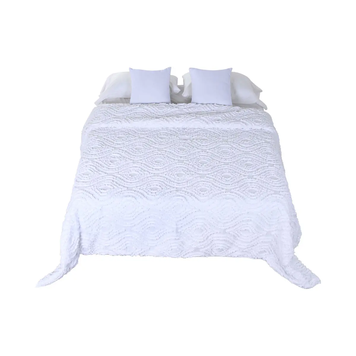 Trapunta Home ESPRIT Bianco 240 x 260 cm